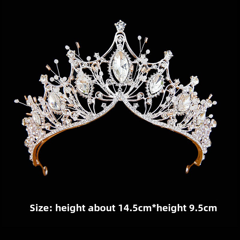 Rhinestone Wedding Crown Headband