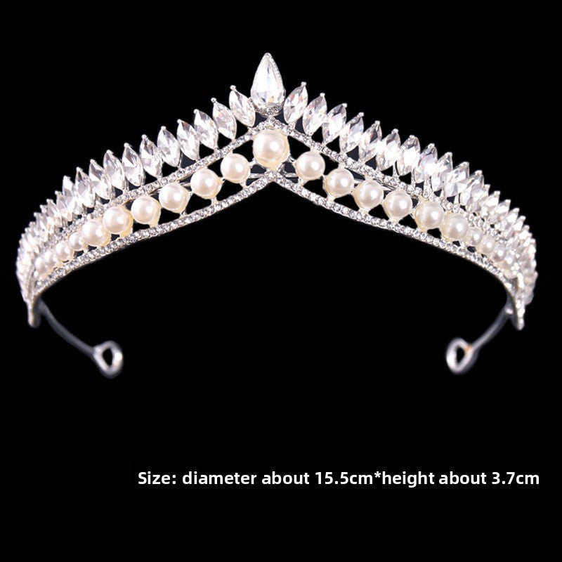 Rhinestone Wedding Crown Headband