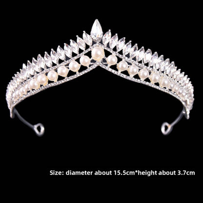 Rhinestone Wedding Crown Headband
