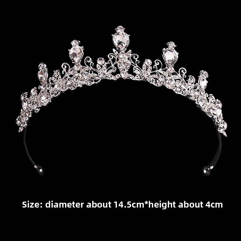 Rhinestone Wedding Crown Headband