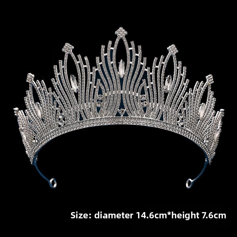Rhinestone Wedding Crown Headband