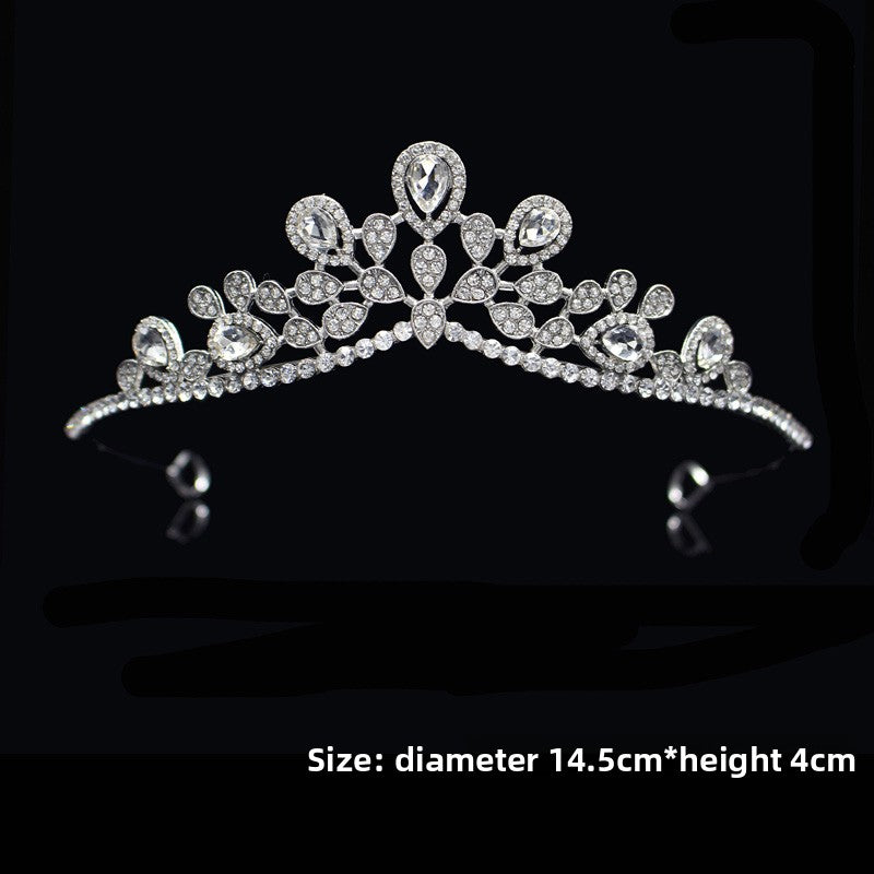Rhinestone Wedding Crown Headband