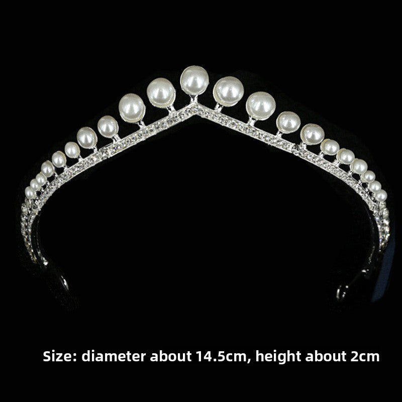 Rhinestone Wedding Crown Headband