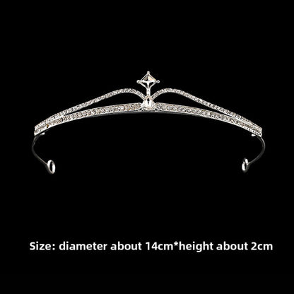 Rhinestone Wedding Crown Headband