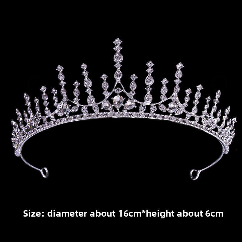Rhinestone Wedding Crown Headband