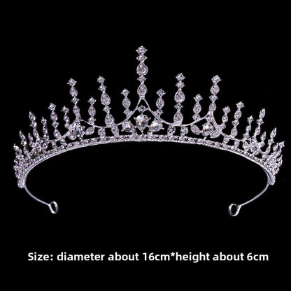 Rhinestone Wedding Crown Headband