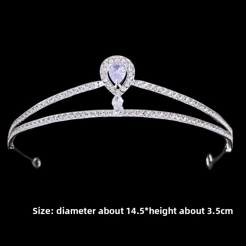 Rhinestone Wedding Crown Headband