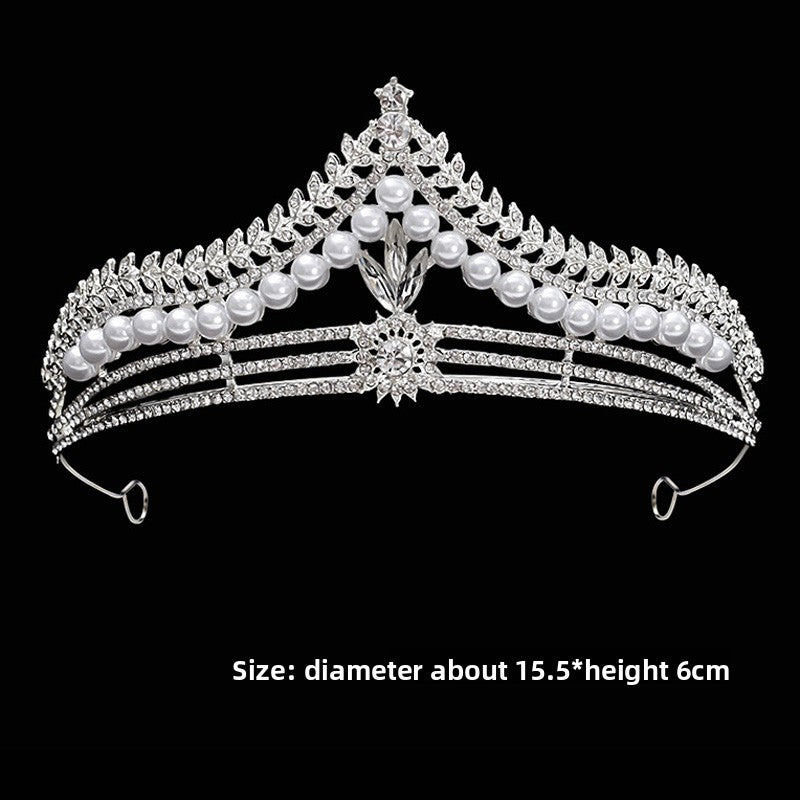 Rhinestone Wedding Crown Headband
