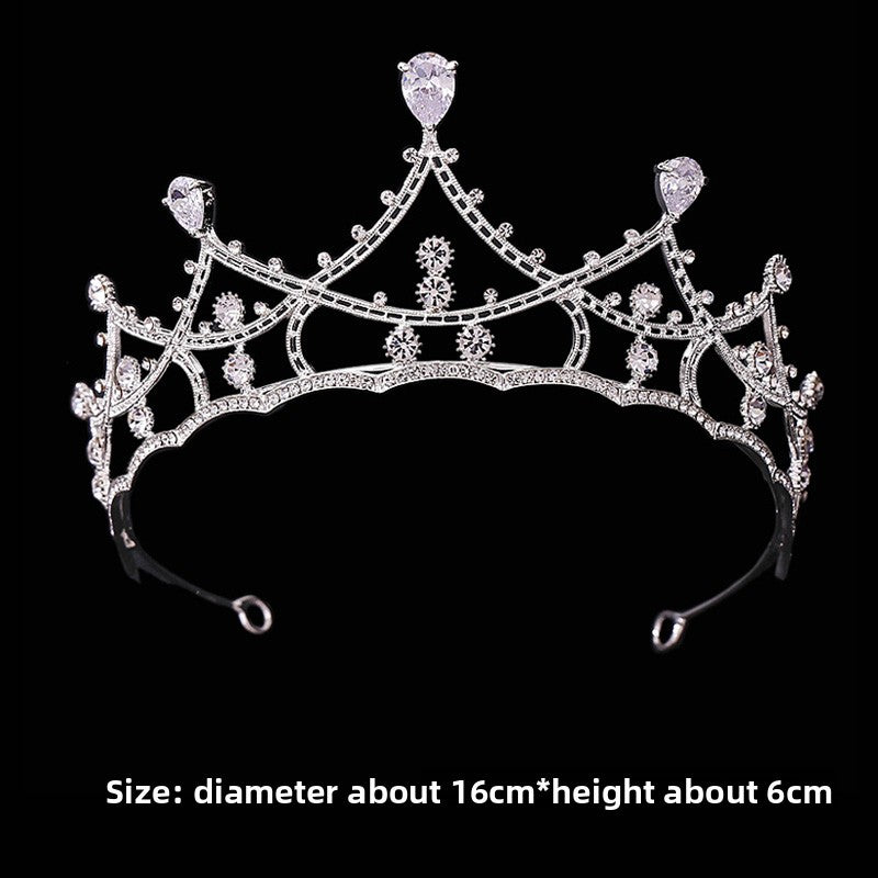 Rhinestone Wedding Crown Headband
