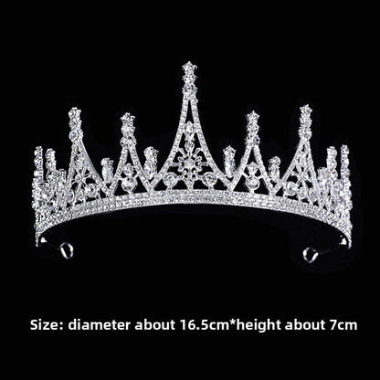 Rhinestone Wedding Crown Headband