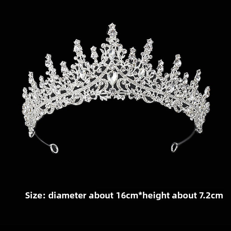 Rhinestone Wedding Crown Headband