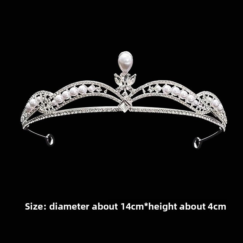 Rhinestone Wedding Crown Headband