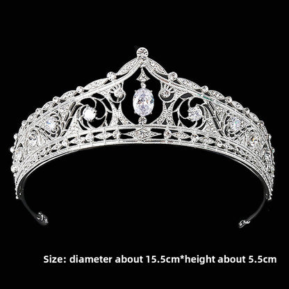 Rhinestone Wedding Crown Headband
