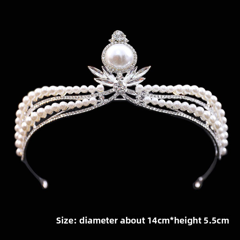 Rhinestone Wedding Crown Headband