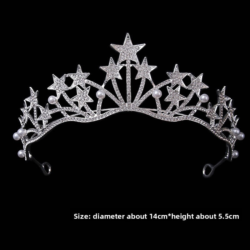 Rhinestone Wedding Crown Headband