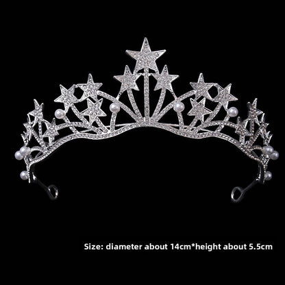 Rhinestone Wedding Crown Headband