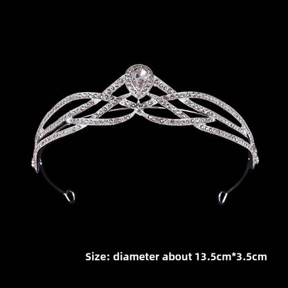 Rhinestone Wedding Crown Headband