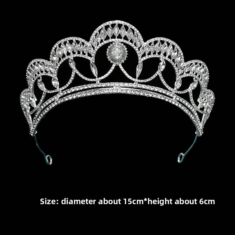 Rhinestone Wedding Crown Headband