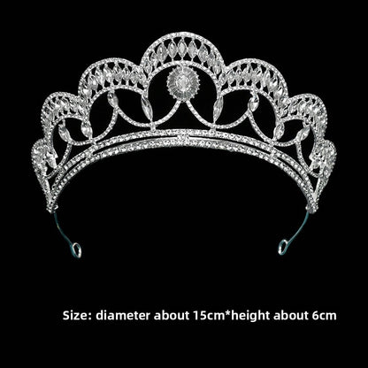 Rhinestone Wedding Crown Headband