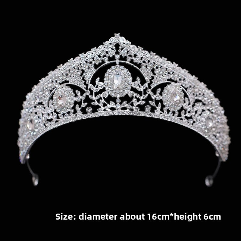 Rhinestone Wedding Crown Headband
