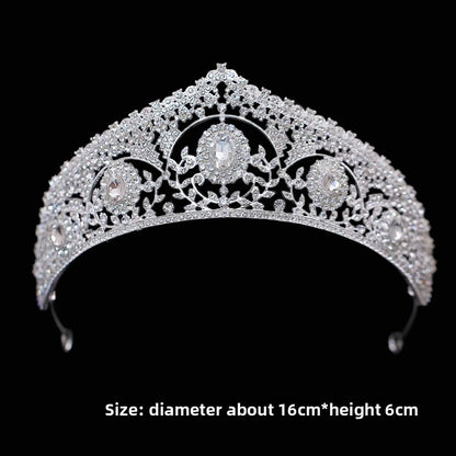 Rhinestone Wedding Crown Headband