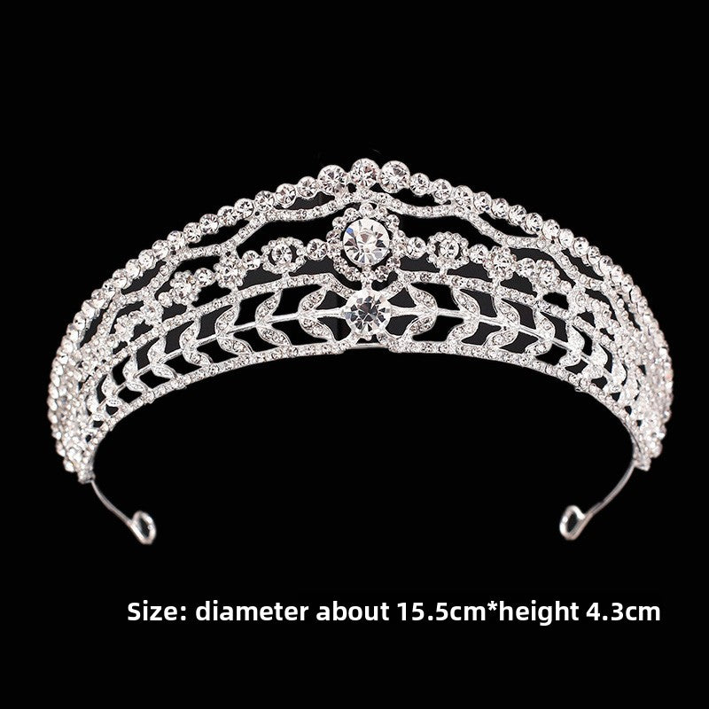 Rhinestone Wedding Crown Headband