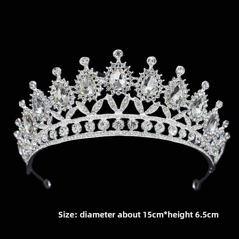 Rhinestone Wedding Crown Headband