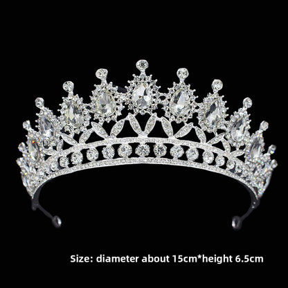 Rhinestone Wedding Crown Headband