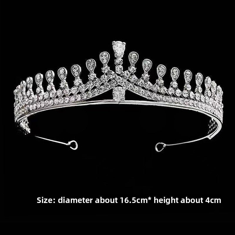 Rhinestone Wedding Crown Headband