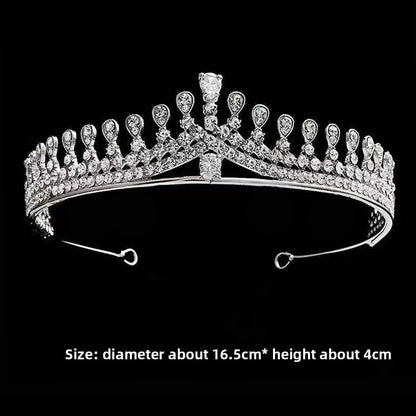 Rhinestone Wedding Crown Headband