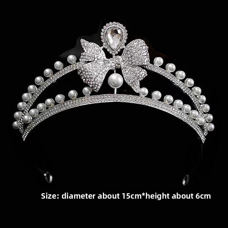 Rhinestone Wedding Crown Headband