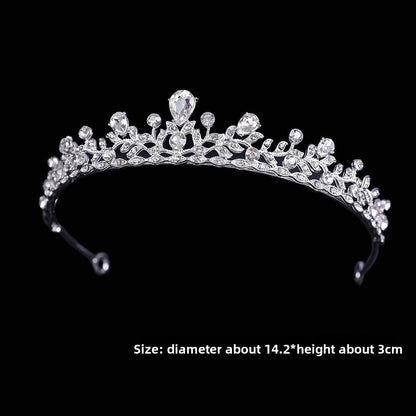 Rhinestone Wedding Crown Headband