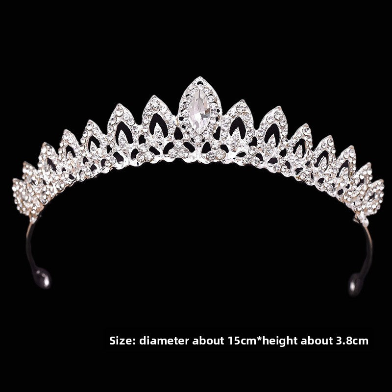 Rhinestone Wedding Crown Headband