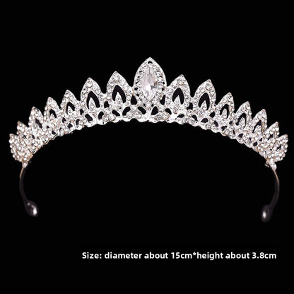 Rhinestone Wedding Crown Headband