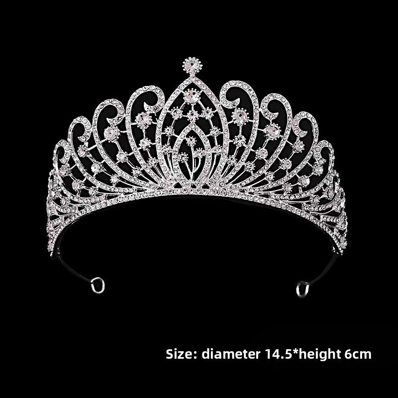 Rhinestone Wedding Crown Headband