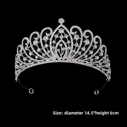 Rhinestone Wedding Crown Headband