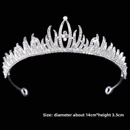 Rhinestone Wedding Crown Headband