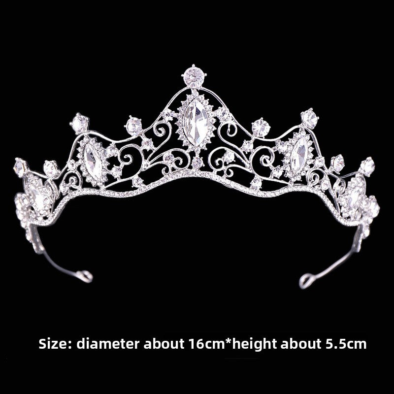 Rhinestone Wedding Crown Headband