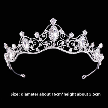 Rhinestone Wedding Crown Headband