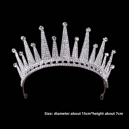 Rhinestone Wedding Crown Headband