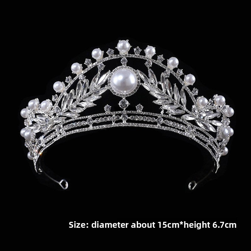 Rhinestone Wedding Crown Headband
