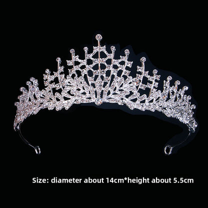 Rhinestone Wedding Crown Headband