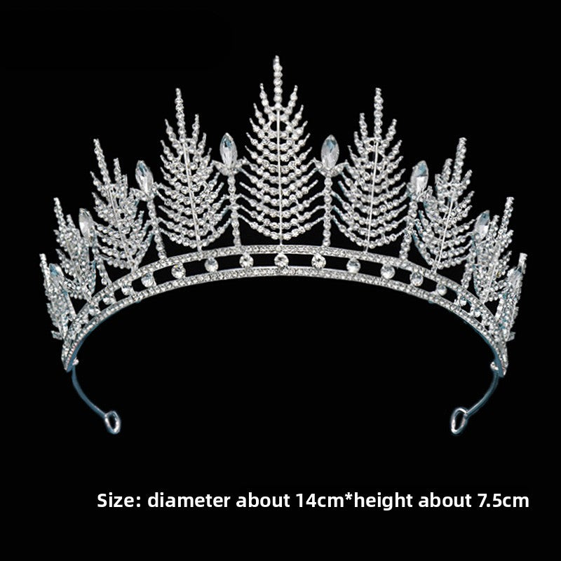 Rhinestone Wedding Crown Headband