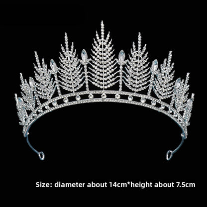 Rhinestone Wedding Crown Headband