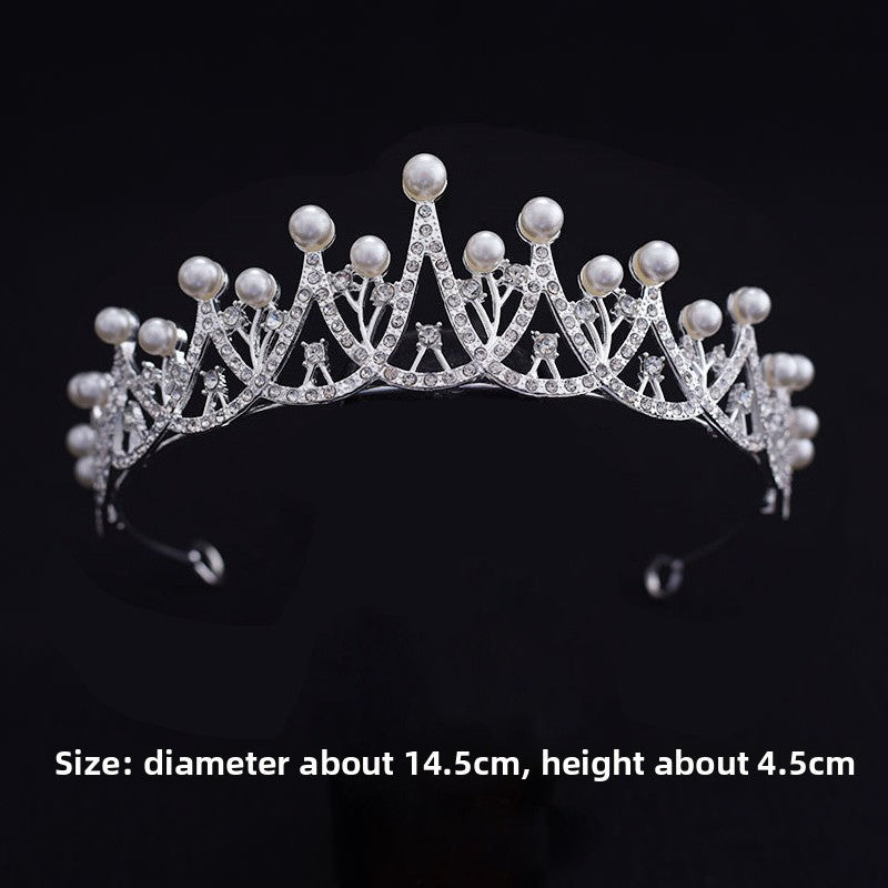 Rhinestone Wedding Crown Headband