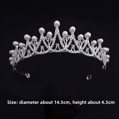 Rhinestone Wedding Crown Headband