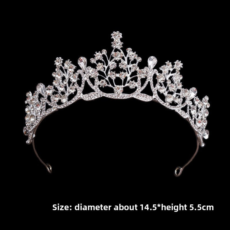 Rhinestone Wedding Crown Headband