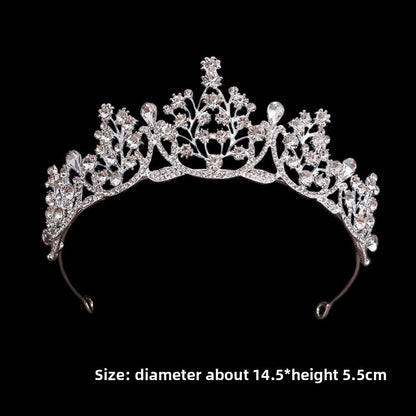 Rhinestone Wedding Crown Headband