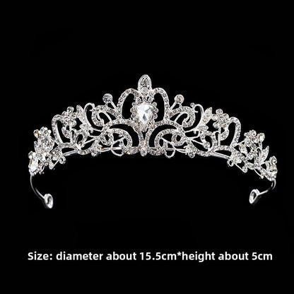 Rhinestone Wedding Crown Headband