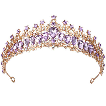 Rhinestone Wedding Headband Crown Tiara